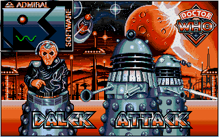 Dalek Attack atari screenshot