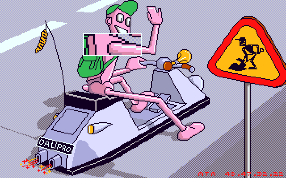 Dali atari screenshot