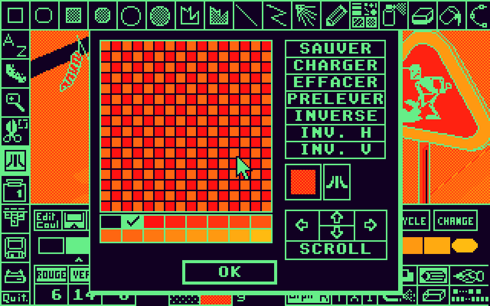 Dali atari screenshot