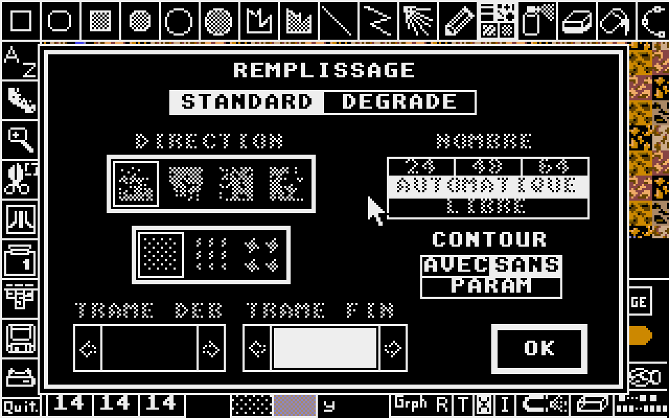 Dali atari screenshot