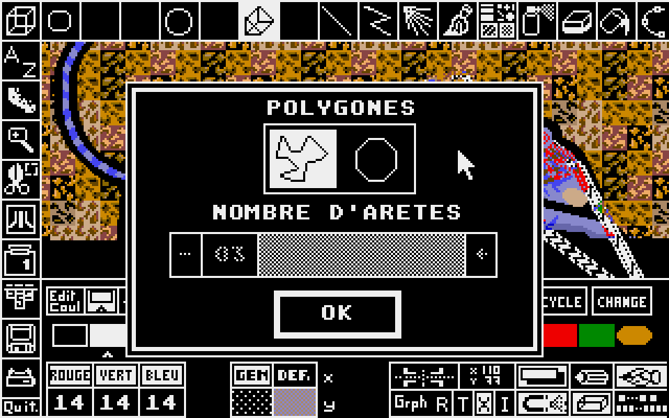 Dali atari screenshot