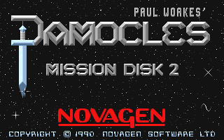 Damocles - Mission Disk II atari screenshot