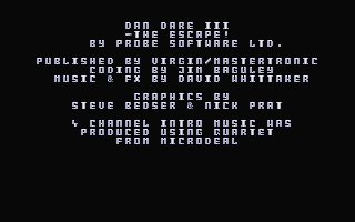 Dan Dare III - The Escape — screenshot 1