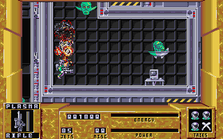 Dan Dare III - The Escape atari screenshot