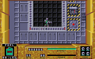 Dan Dare III - The Escape atari screenshot