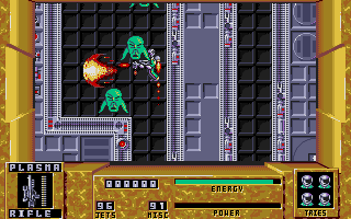 Dan Dare III - The Escape atari screenshot