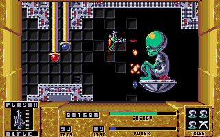 Dan Dare III - The Escape atari screenshot