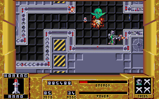 Dan Dare III - The Escape atari screenshot