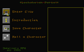 Dangimere Module I - The Awakening atari screenshot
