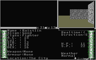 Dangimere Module I - The Awakening atari screenshot
