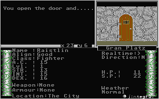 Dangimere Module I - The Awakening atari screenshot