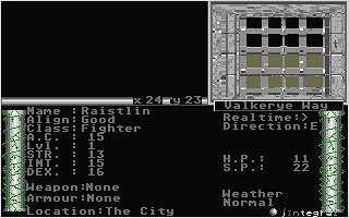 Dangimere Module I - The Awakening atari screenshot