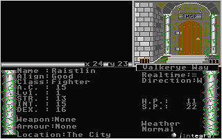 Dangimere Module I - The Awakening atari screenshot