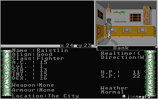 Dangimere Module I - The Awakening atari screenshot