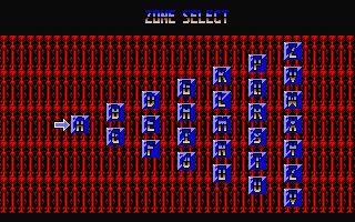 Darius+ atari screenshot