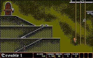 Dark Castle atari screenshot