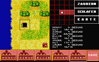 Dark Stone Ritual - Magic Tower I atari screenshot