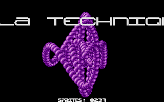 Dark Trip atari screenshot
