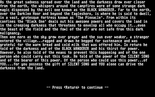 Darkest Road (The) atari screenshot