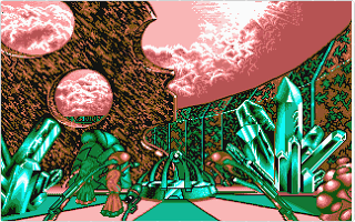 Darkland atari screenshot