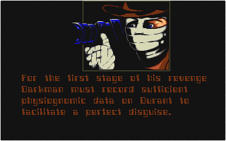 Darkman atari screenshot