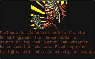 Darkman atari screenshot