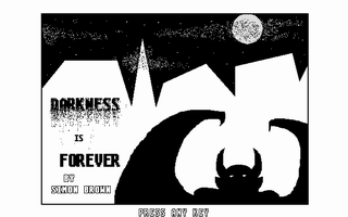 Darkness is Forever atari screenshot