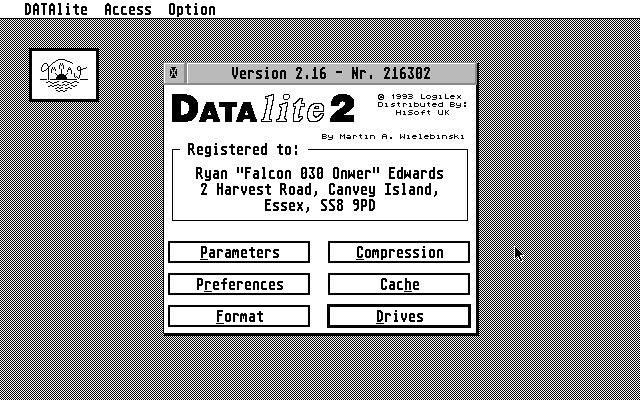 DATAlite — screenshot 1