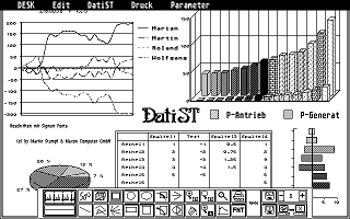 DatiST atari screenshot