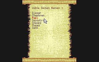 Day of the Pharaoh atari screenshot