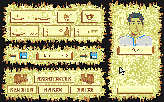 Day of the Pharaoh atari screenshot