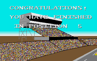 Days of Thunder atari screenshot