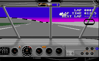 Days of Thunder atari screenshot