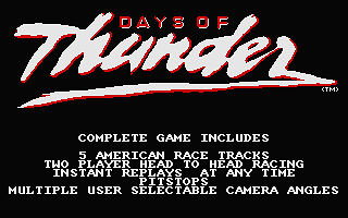 Days of Thunder — screenshot 1