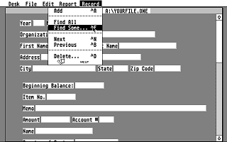 DB Master One atari screenshot