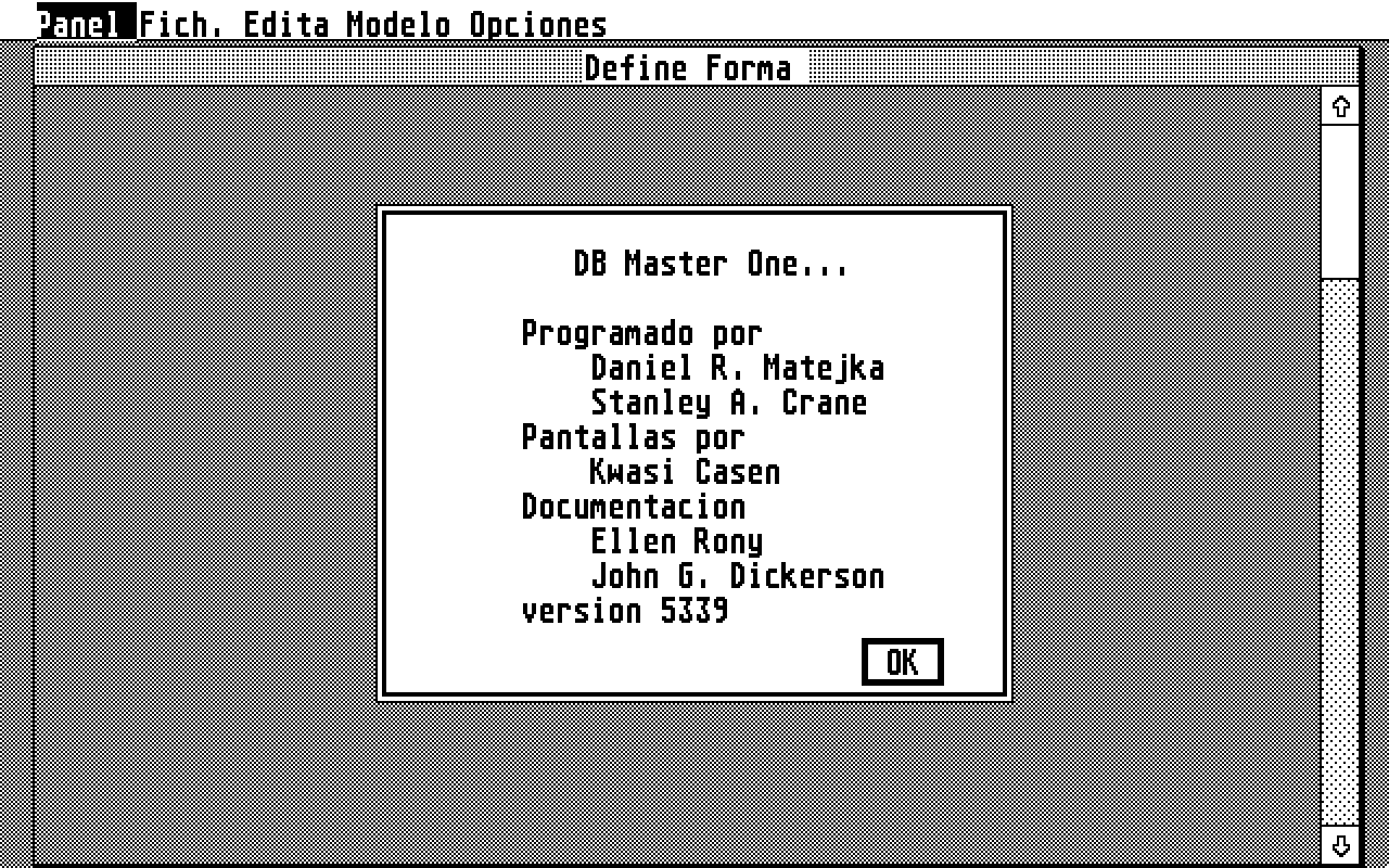 DB Master One — screenshot 1