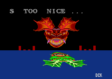 D.C.K Megademo atari screenshot