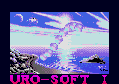 D.C.K Megademo atari screenshot