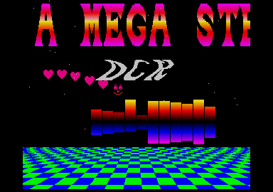 D.C.K Megademo atari screenshot