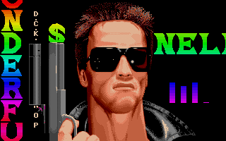 D.C.K Megademo atari screenshot