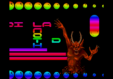D.C.K Megademo atari screenshot