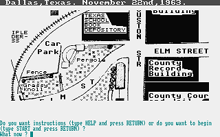 Death of a President (The) atari screenshot