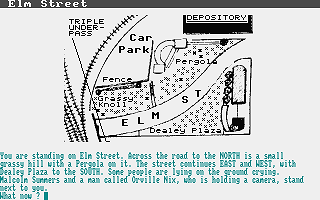 Death of a President (The) atari screenshot