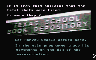 Death of a President (The) atari screenshot
