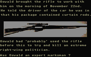 Death of a President (The) atari screenshot
