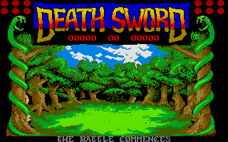 Death Sword atari screenshot