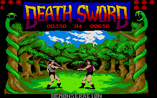 Death Sword atari screenshot