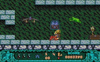 Death Trap atari screenshot