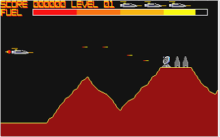 Deathstrike atari screenshot