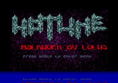 Decade Demo atari screenshot